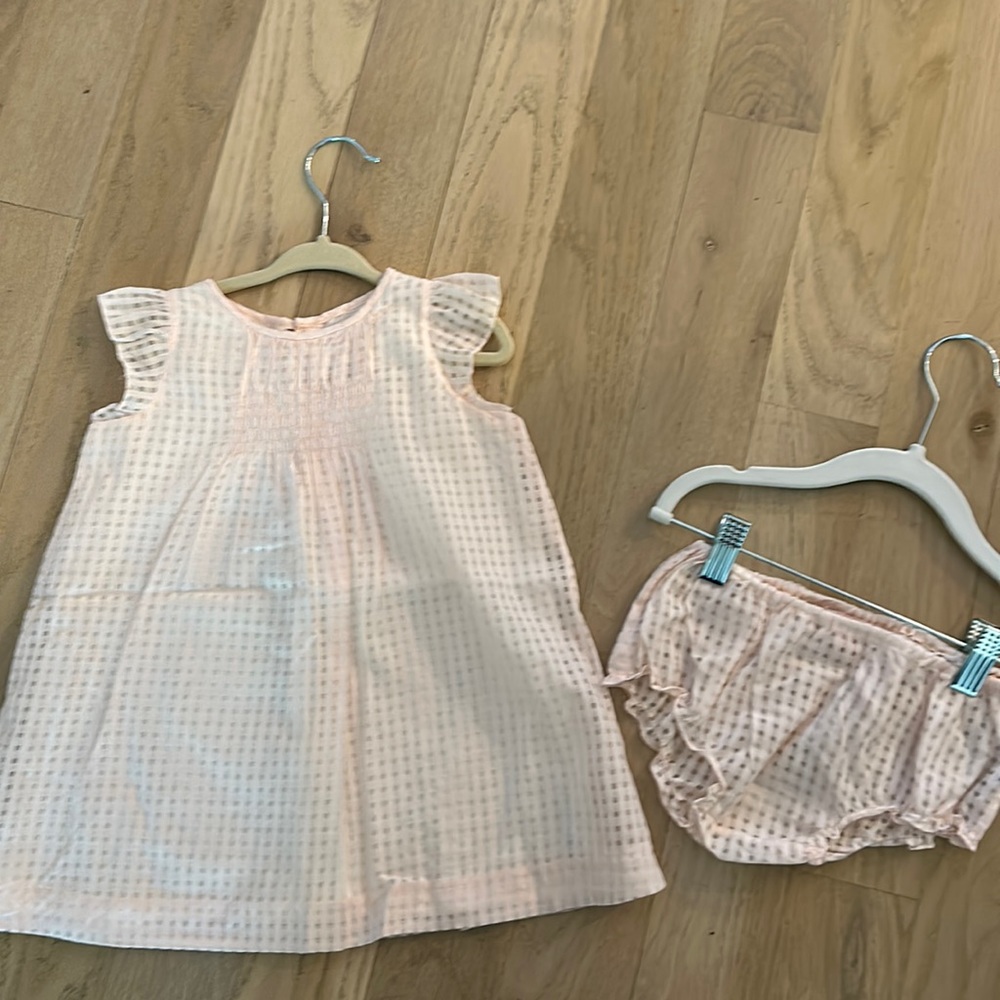 Bonpoint pink set 2T